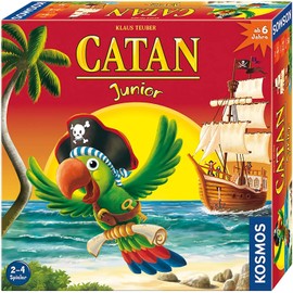 KOSMOS 697495 Catan Junior, Brettspiel für Kinder ab 6 Jahre, Kinderspiel-Variante von Siedler von Catan, Familienspiel für 2-4 Personen ab 6 Jahren