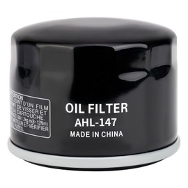 AHL 204 Filtro de aceite para Yamaha T-MAX 530 2015/XP500 T-MAX 500 2001-2011/XP500 T-MAX SPECIAL 500 2006-2007/XP500 T-MAX 500-1st Filter 2012-2013 (1 unidad)