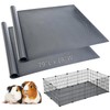 Hamiledyi 2 Packs Guinea Pig Cage Liner Reusable Guinea Pig
