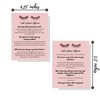 Lash Extension After Care Instruction Cards for Clients | Post