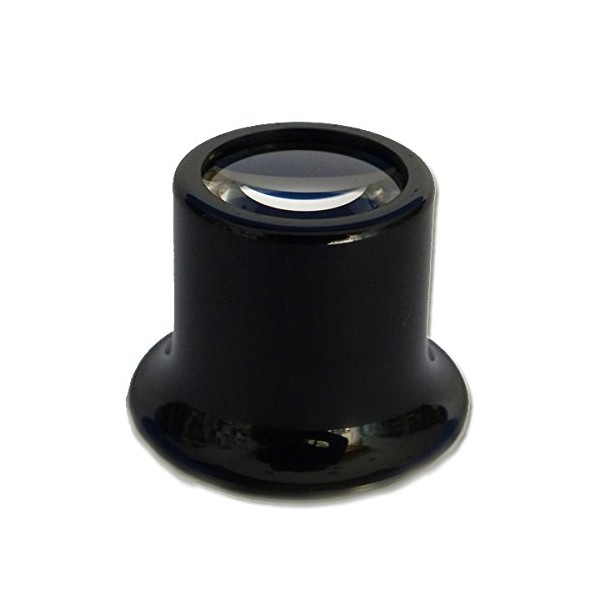 Black Plastic Watch Magnifying Glass 10x WZ 4 New 9933