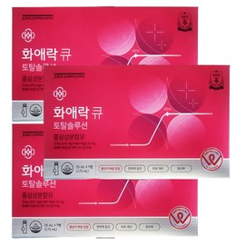 CheongKwanJang Hwaaerak Q Total Solution Red Ginseng Concentrate for Menopausal Women Mother's Holiday Gift 7 Bottles 3 Boxes / 정관장 화애락 큐 토탈솔루션 갱년기 여성 홍삼 농축액 어머니 명절 선물 7병 3박스