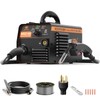 HZXVOGEN Portable Gasless Mini MIG Welder 145A ARC Welding Machine
