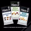 Power Up Trail Mix 100% Natural, Mega Omega Trail Mix,