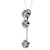 Cate & Chloe Sloane Hero 18k White Gold Pendant Necklace