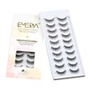 EMEDA 10 Pairs False Eyelashes, Natural Look, Cateye Eyelashes, Natural