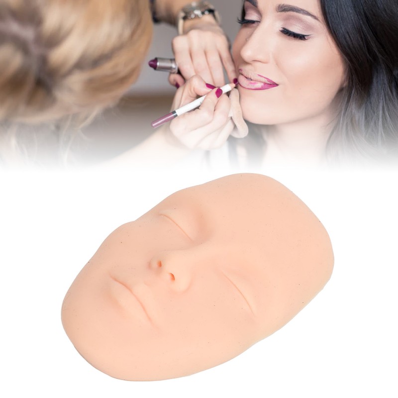 Makeup Practice Face Kit 3D Realistic Full Face Practice Broad