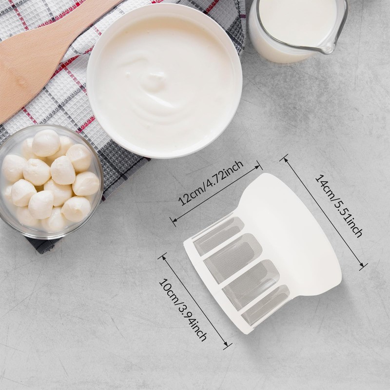 Colcolo Yogurt Maker Mesh Strainer Mesh Strainer Cheese Maker Soy