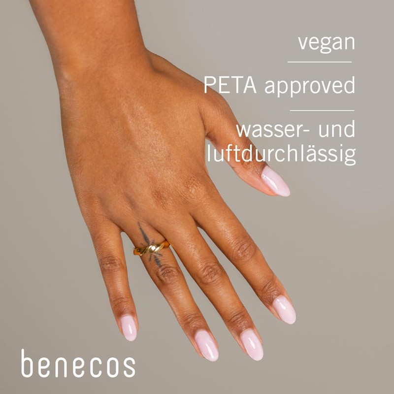 benecos - Nail Hardener- wasser- und luftdurchlässig - vegan -