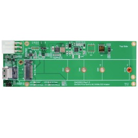 Micro SATA Cables | SlimSAS 4i PCIe 4.0 M.2 NVMe SSD Adapter