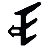 ExtrudaSeal E700 E Gasket Replacement Window Door Draught Excluder Seal