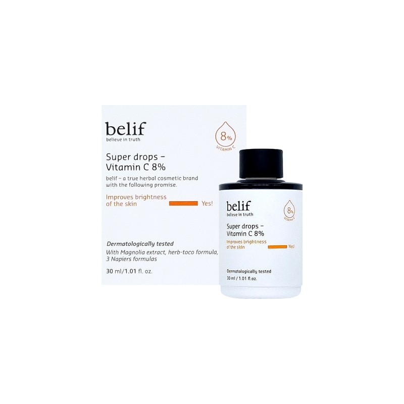 Belief Super Drops Vitamin C 8% 30ml x 2 Whitening
