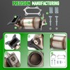 FOMIUZY High Flow Front Catalytic Converter Kit Direct-Fit Honda CRV