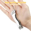 Nagelknipser Set, Premium Edelstahl Fingernagel und Zehennagel Clipper Cutter, Nagelknipser