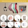 ASENAME Hat Organizer for Wall， Cap Holder Organizer， Cabinet Glass