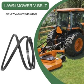 OTOTEC 1Pc Lawn Mower Deck V Style Belt Replacement Part 754-04062 942-04062 Compatible with MTD Compatible with Gutbrod Riding Mowers