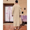 YAOHUOLE Muslim Men Abaya Mens Caftans Big and Tall Men