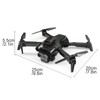 Remote Control Drone with Camera 4K Dual Camera 4-Sided Obstacle