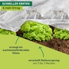 Windhager Eco Growth Fleece, Garden Fleece, Cover Fleece, Increases Harvest