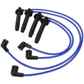 RC-FX101 Ignition Spark Plug Wire Kit,4 PCS Ignition Spark Plug Wires Set for 2005-2011 Subaru Legacy Impreza Forester Outback/Saab 9-2X Replaces# 55004 FX101 175-6219