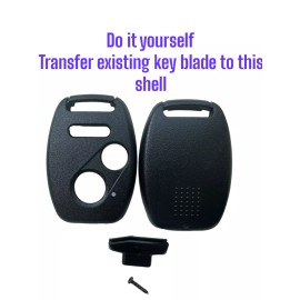 H003 Remote Key Fob Shell Case for 2007 2008 2009 2010 2011 2012 2013 Honda CR-V CRV