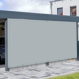 HUXNTN Waterproof Shade Cloth with Grommets 6'6"x9'9" Sunshade Camping Tent Tarp Cover Shade Sails Multifunctional Awning Hammock Rain Tarp for Outdoor Garden Patio Camping Hiking