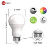 Helloify A19 (A60) 9W Bulbs A19 (60 Watt Equivalent), Energy