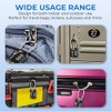 Double Dragon 1-Pack TSA Approved Suitcase Locks | Strong Shackle,