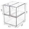 Yarlung 3 Pack Coffee Pod Organizer Tea Bag Holder, Clear