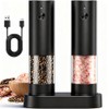 Rechargeable Electric Salt and Pepper Grinder Set