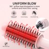 K&K 1.5 Inch Red Light Therapy Infrared Bounce Brush, Heated
