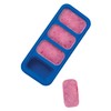 HIC Kitchen Prep-N-Freeze Portion Tray with Lid, Collapsible European-Grade Silicone,