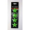 Set of 4 MSA Green Stars (Fits All MSA Wheel