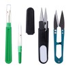 SUJEBKC Sewing Accessories, Sewing Seam Ripper Kit, with Protective Cap,