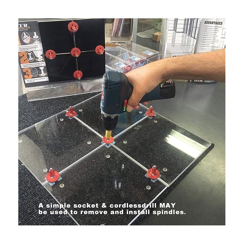 ATR Leveling System - 3UX100 Tile Leveling Alignment System 100