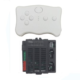 Wellye RX23 - Kit de control remoto Bluetooth de 12 V para niños, 2.4 G, control remoto y receptor, caja de control, accesorios para niños, piezas de repuesto para automóvil