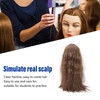 Women Long Curly Wigs Central Parting Universal Wig Headgear for