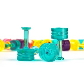 MIDIAR MIDIAR Klebeadapter PISTON PDR Tools DoL-Werkzeug, Ausbeulwerkzeug, Dellendr1cker Hagelschaden Reparatur (7 mm t1rkis)