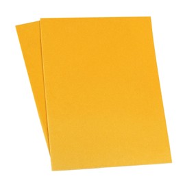 MECCANIXITY Self-Adhesive Velvet Patches Repair Patches Yellow for Clothing Repair Crafts Repair Kit Backpack Shoes Decoration Pack of 2