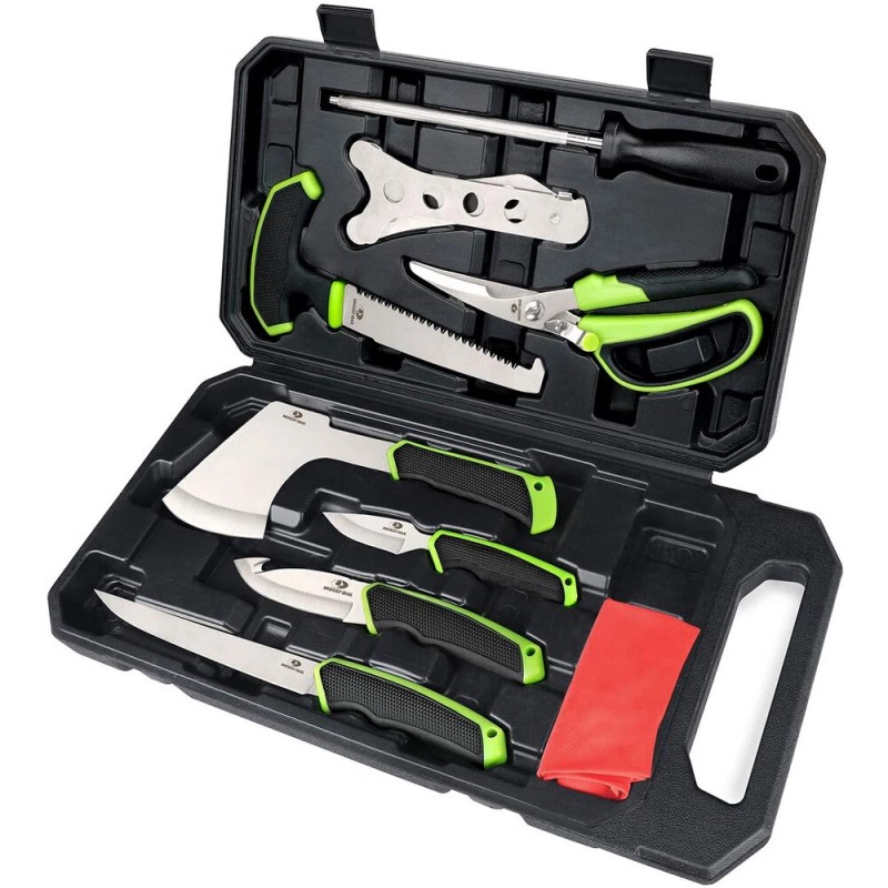 Mossy Oak Hunting Field Dressing Kit 10PC Butcher Game Processing