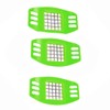 3PCS Potato Chipper Potato Chopper Cutter Fruit Chip Cutter French