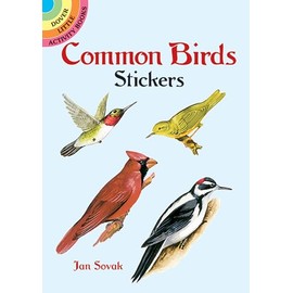 Common Birds Stickers (Dover Little Activity Books: Animals)