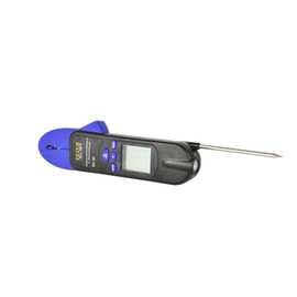 Arctic Hayes 998724 3 in 1 Thermometer, Infrared, Probe or Clamp, Less than 1 Second Response Time, Max/Min Record Data Hold, Automatic Power Off, Blue