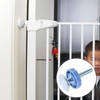 INOOMP Baby Gate Screw Adapter 2pcs Pet Gate Replacement Hardware