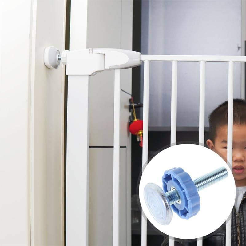 INOOMP Baby Gate Screw Adapter 2pcs Pet Gate Replacement Hardware