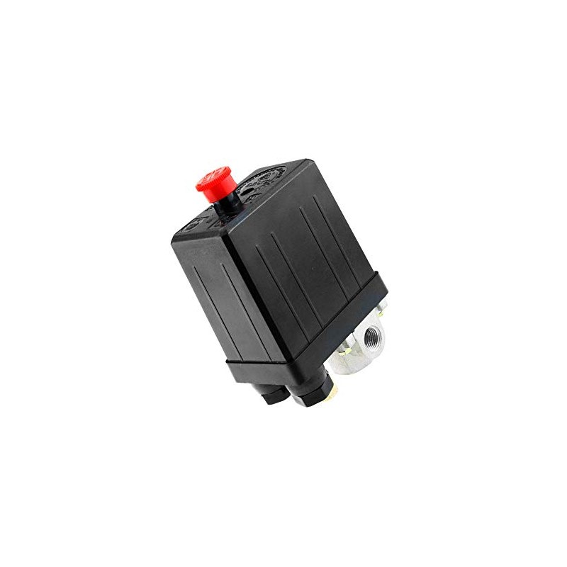 Air Compressor Pressure Switch Single Phase 1/4" BSP 4 Port