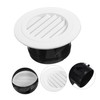 Levemolo Round Air Vent Cover Soffit Vent for Ceiling Wall