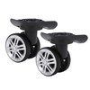 Haofy 1 Pair Luggage Swivel Wheels Suitcase Swivel Wheels Replacement