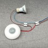 LED ATOMANT Surface Infrared Motion Sensor with Dimmable Light Sensor,