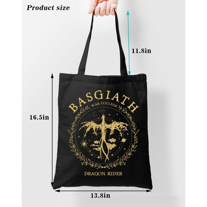 SUNFYCN - Bolsa de lona inspirada en Dragon Ridder, regalo